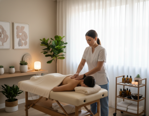Upper Body Deep Tissue Massage In New York For Neck And Shoulder Tension