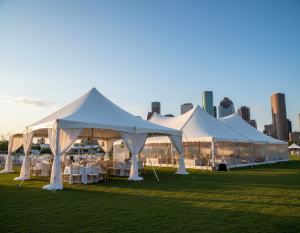 Outdoor Wedding Tent Rentals for Elegant Receptions and Guest Seating